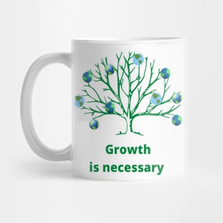 Growth is necessary Mug